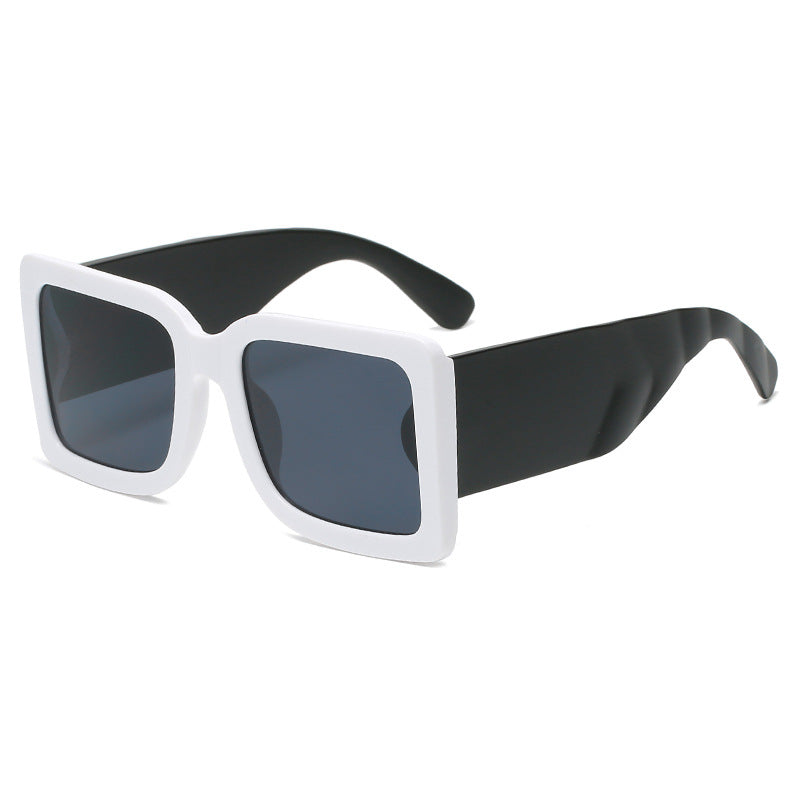 Gafas de Sol Cuadradas Oversize Bicolor
