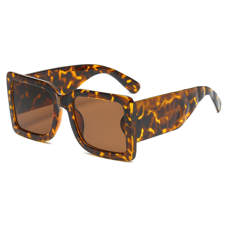 Gafas de Sol Cuadradas Oversize Bicolor