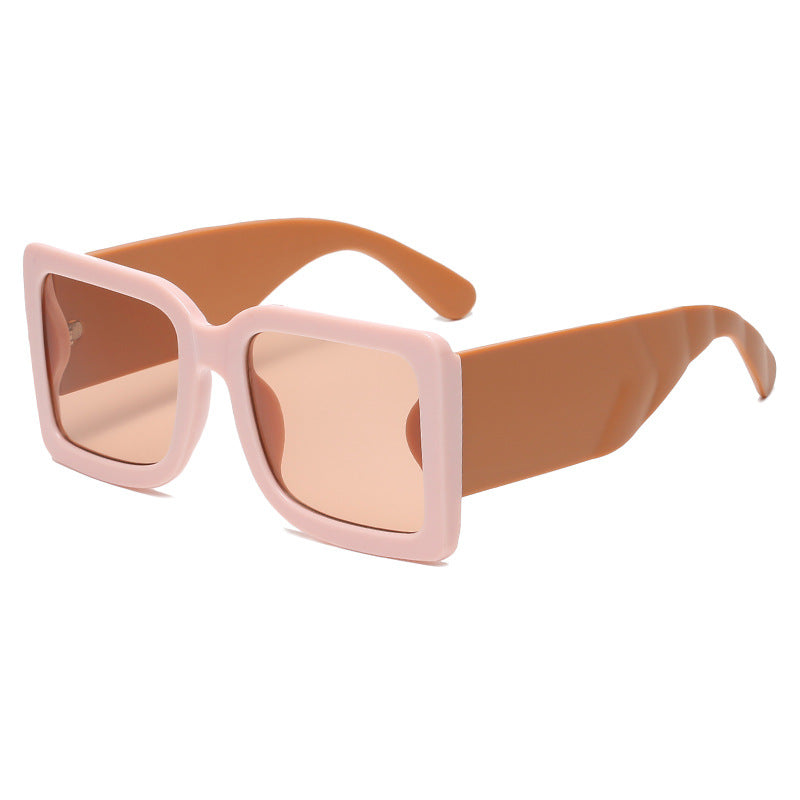 Gafas de Sol Cuadradas Oversize Bicolor