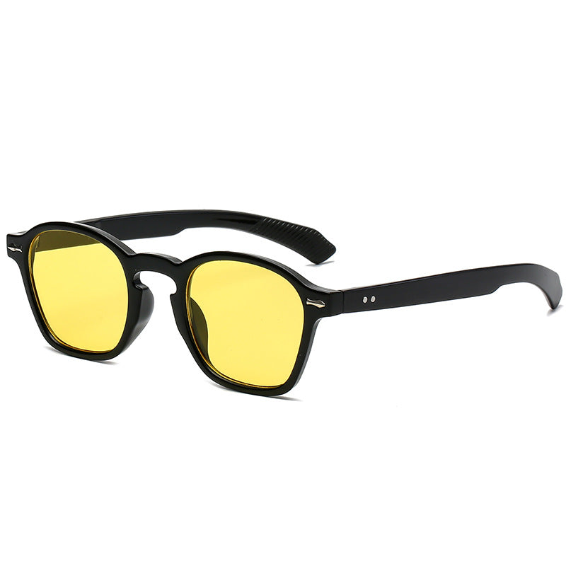 Gafas de Sol Cuadradas Retro — Lente de Color